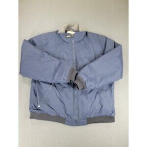 LL Bean Jacket Mens XL Blue Thinsulate Insulated Full Zip Winter Outerwear